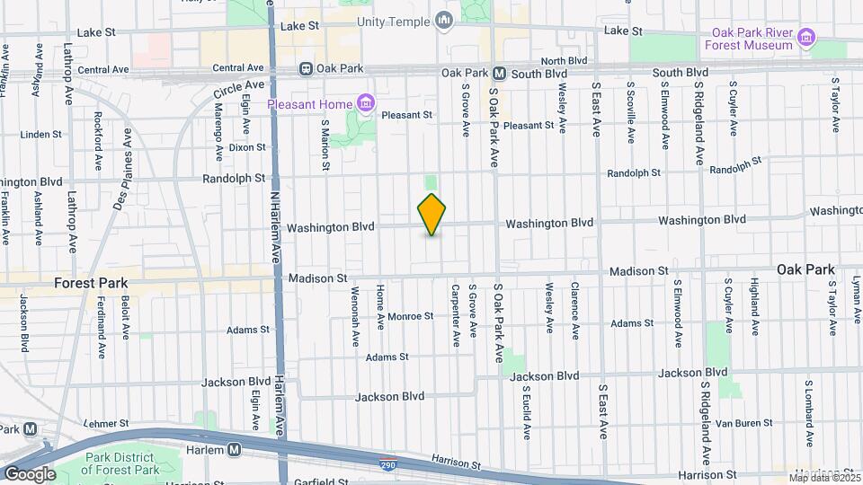 417 S Kenilworth Ave Map and Location Details