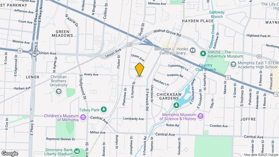 89 S Larchmont Dr Map and Location Details