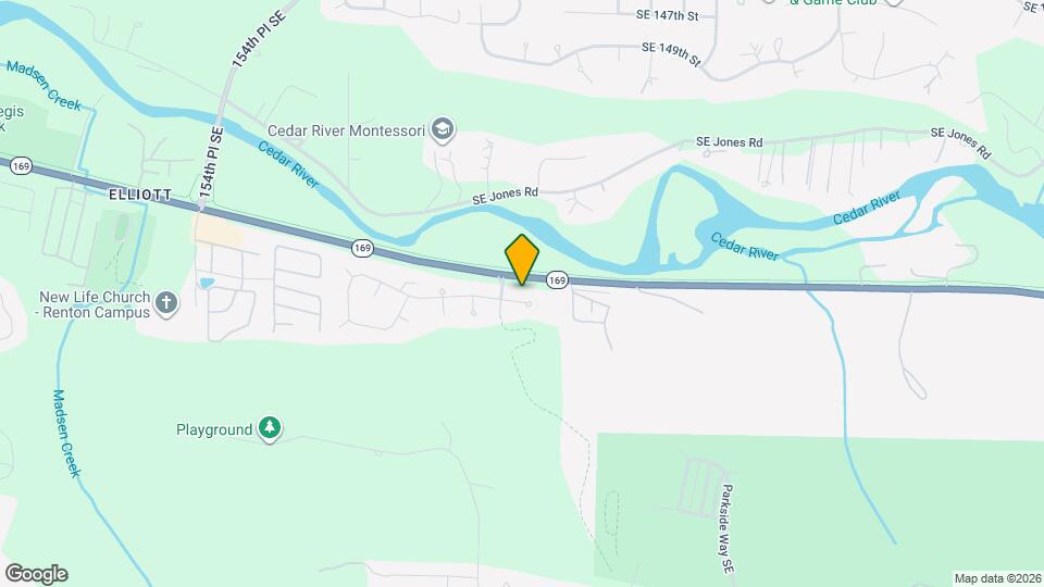 16116 SE 156th St Map and Location Details