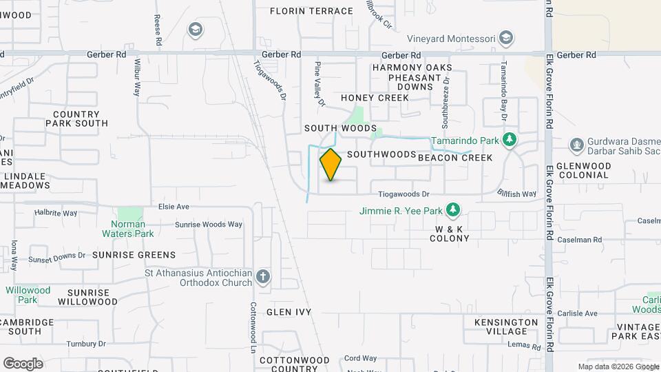 8616 Mellowoods Way Map and Location Details