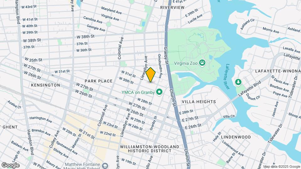 213 W 31st St Map and Location Details