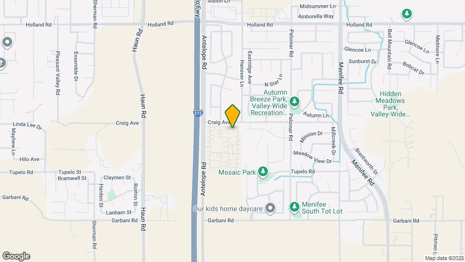 28191 Callie Wy Map and Location Details