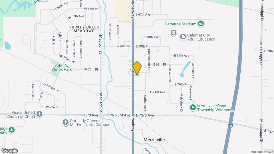 7005 Broadway Map and Location Details