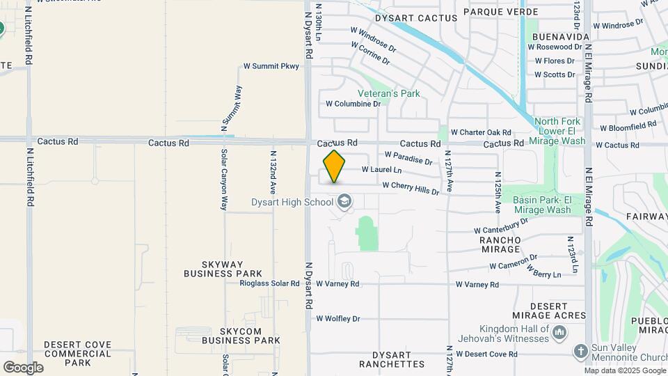 13017 W Cherry Hills Dr Map and Location Details
