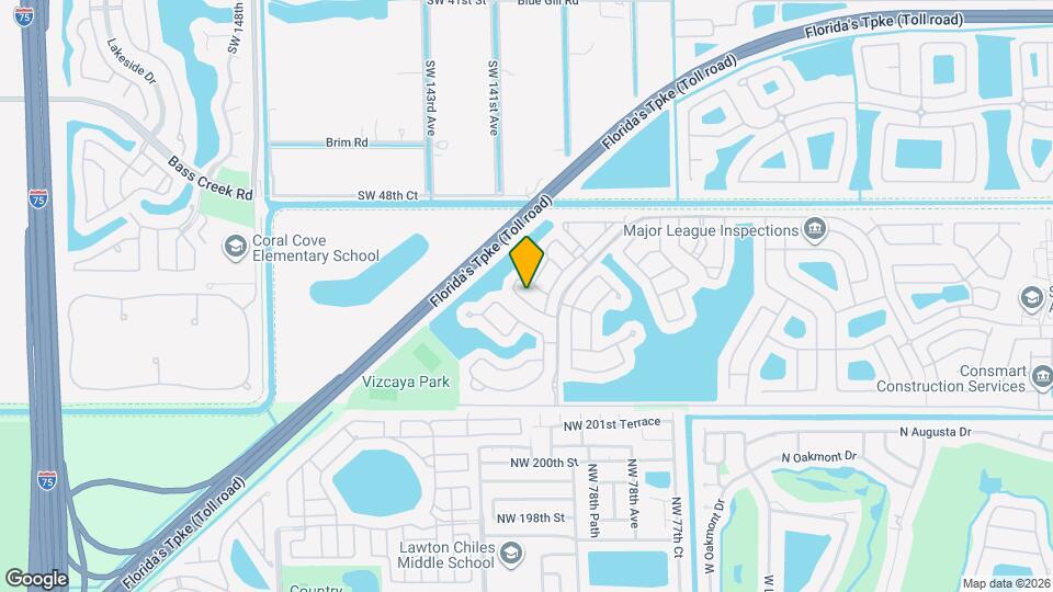 14097 SW 51st Ln Map and Location Details