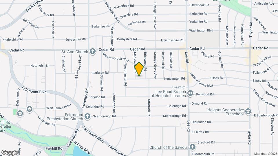 2261 Maplewood Rd Mapa y Detalles de la Ubicación