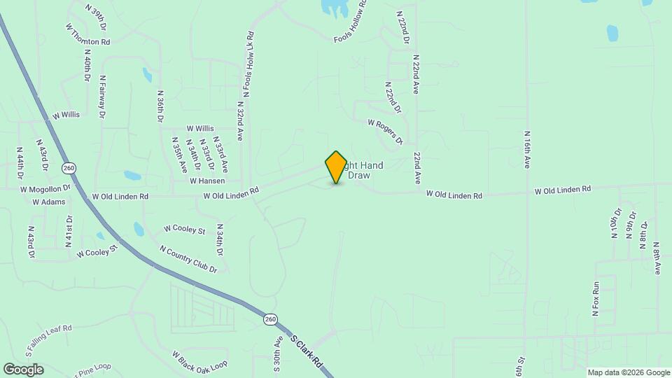 2701 W Villa Loop Map and Location Details