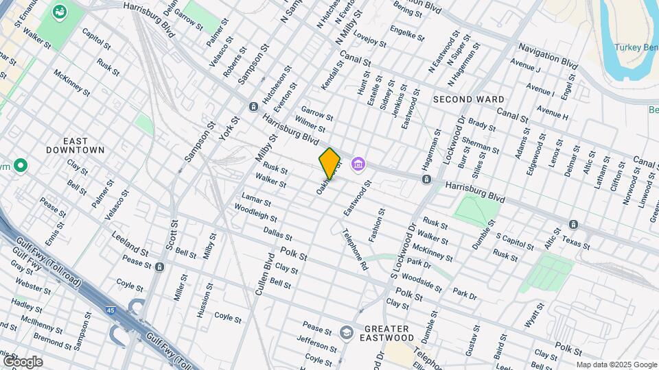 4203 Rusk St Map and Location Details