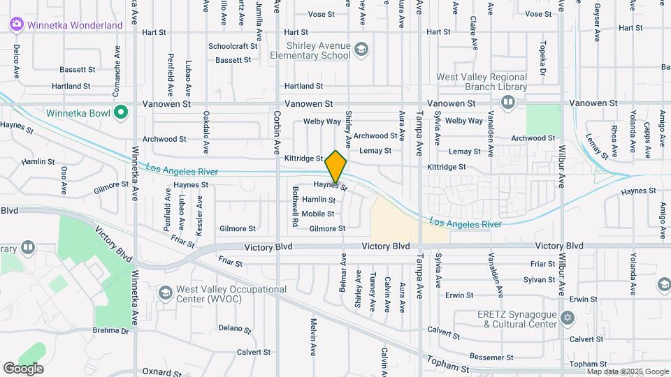 19520 Haynes St Map and Location Details