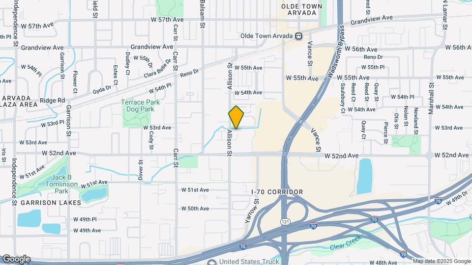 5250 Allison St Map and Location Details