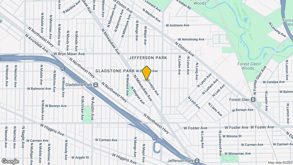 5426 N Lovejoy Ave, Unit 1st floor unit Map and Location Details