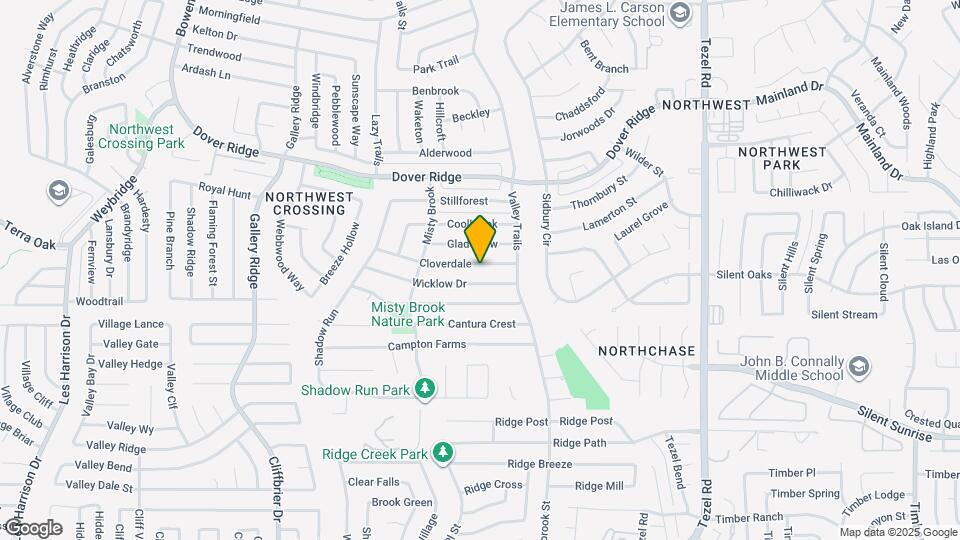 9538 Cloverdale Map and Location Details