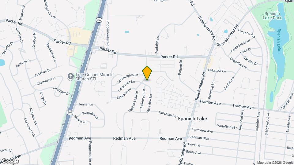 11990 Roseview Ln Mapa y Detalles de la Ubicación