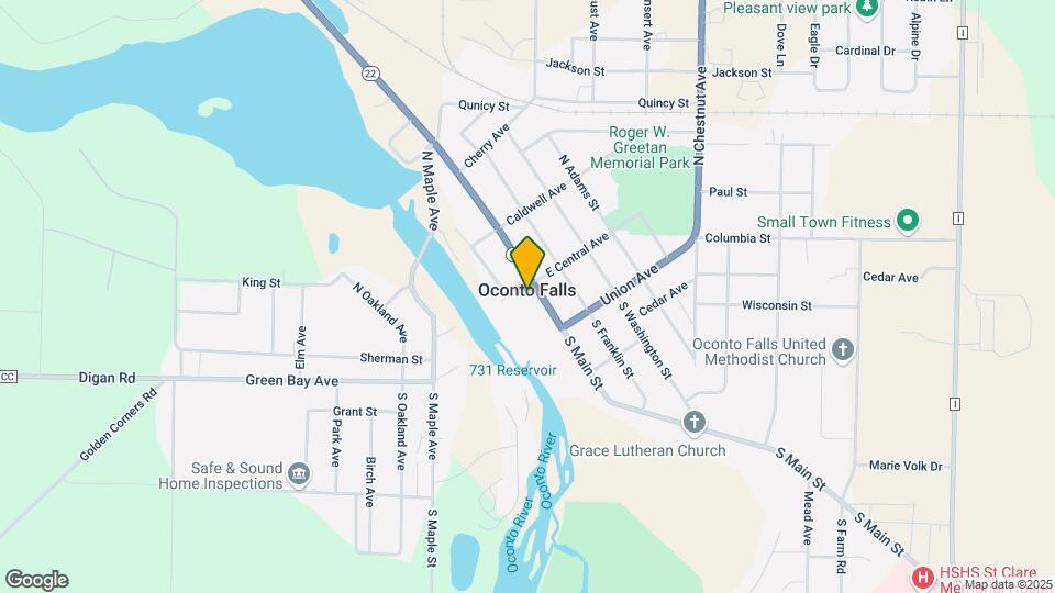 105 S Main St, Unit 5 Map and Location Details