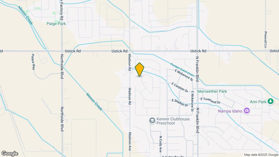 17805 N Harpster Wy Map and Location Details