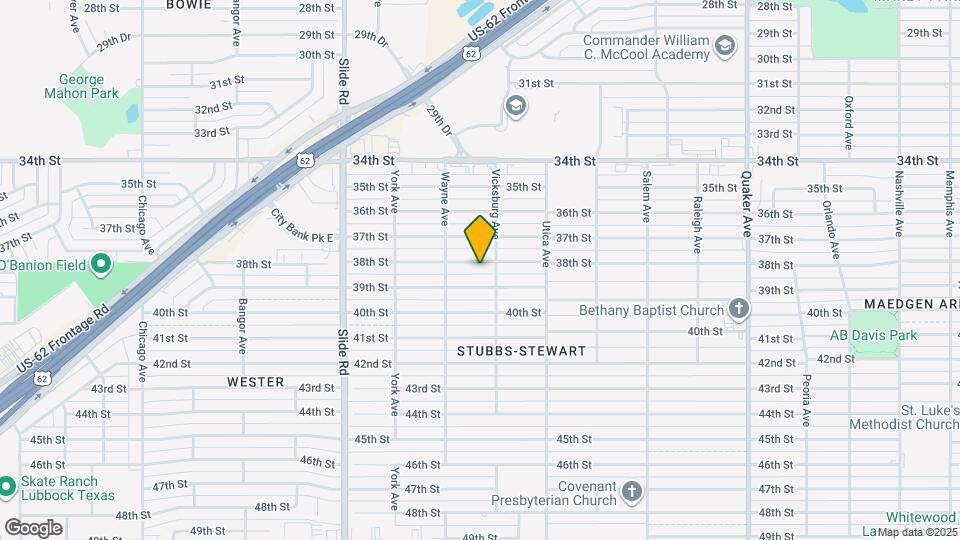 4907 38th St Map and Location Details