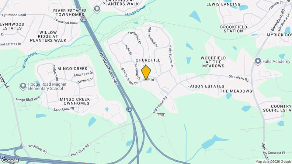 4605 Smarty Jones Dr Map and Location Details