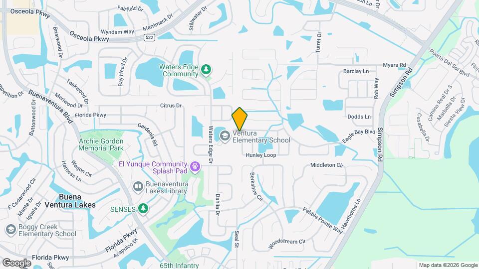 2551 Hunley Loop Map and Location Details