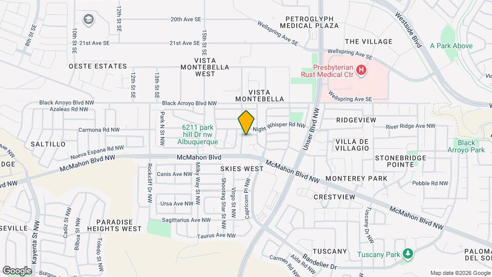 5820 Day Dreamer Rd NW Map and Location Details