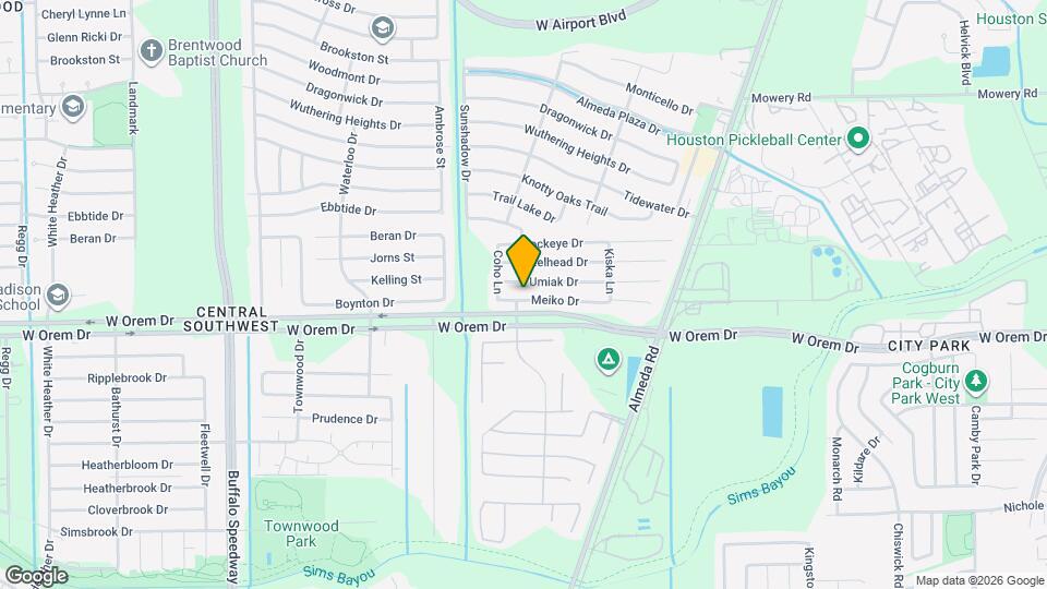 2910 Meiko Dr Map and Location Details