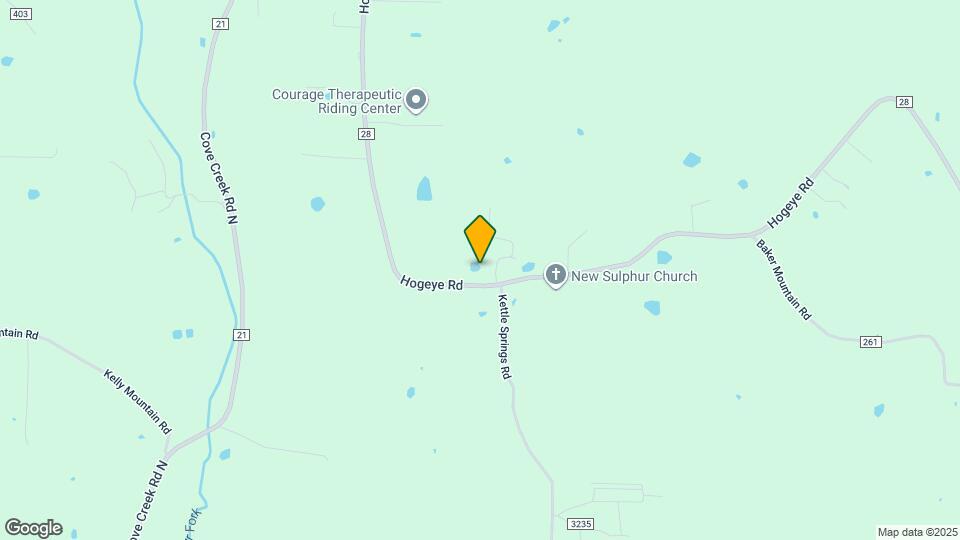 13332 Hogeye Rd Map and Location Details