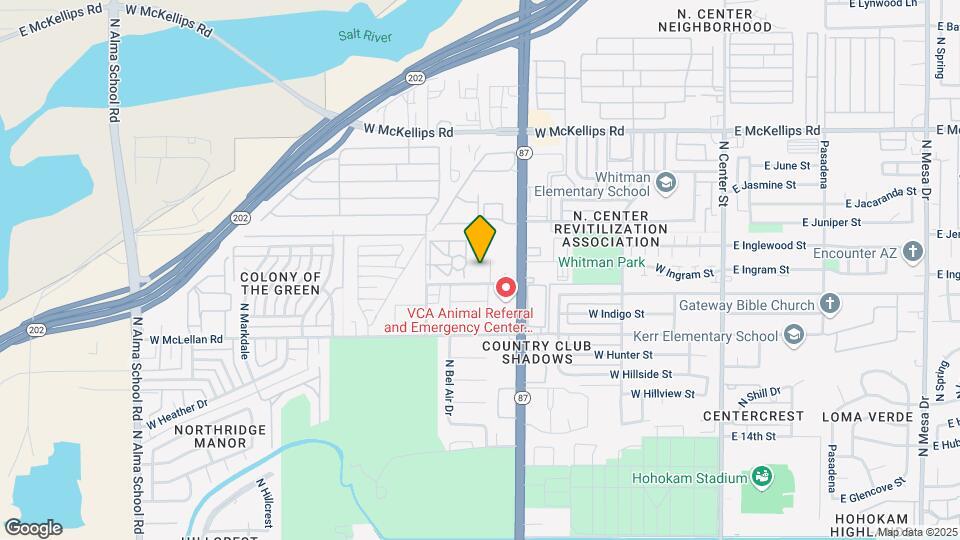 444 W Ivyglen St, Unit 4 Map and Location Details