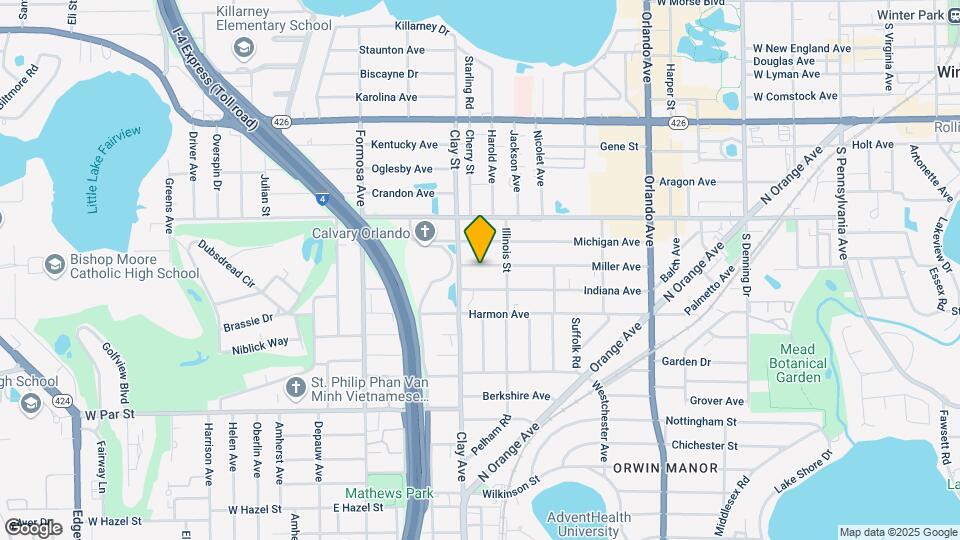 1716 Miller Ave Mapa y Detalles de la Ubicación