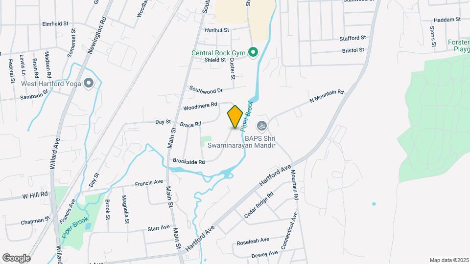 153 Brookside Rd Map and Location Details
