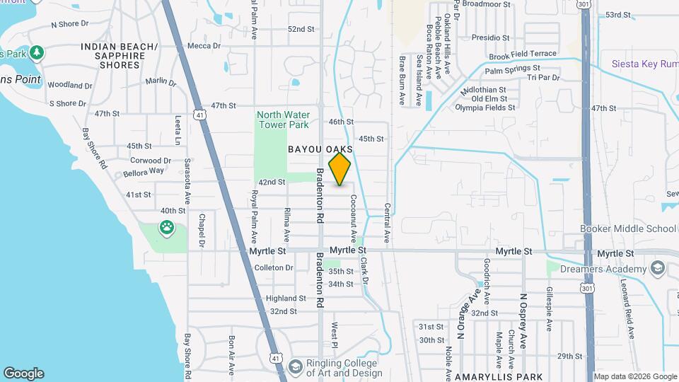 1259 41st St Map and Location Details