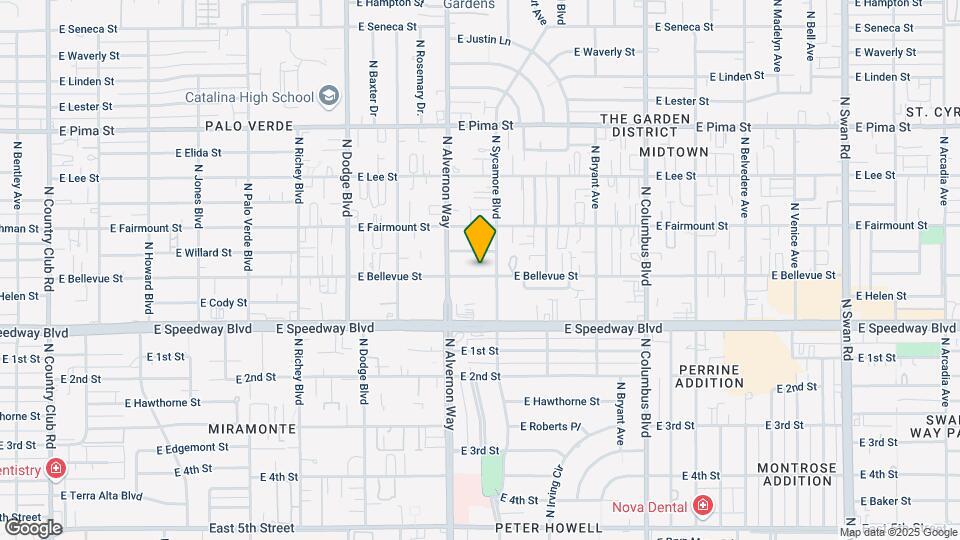 3937-3947 E Bellevue St Map and Location Details