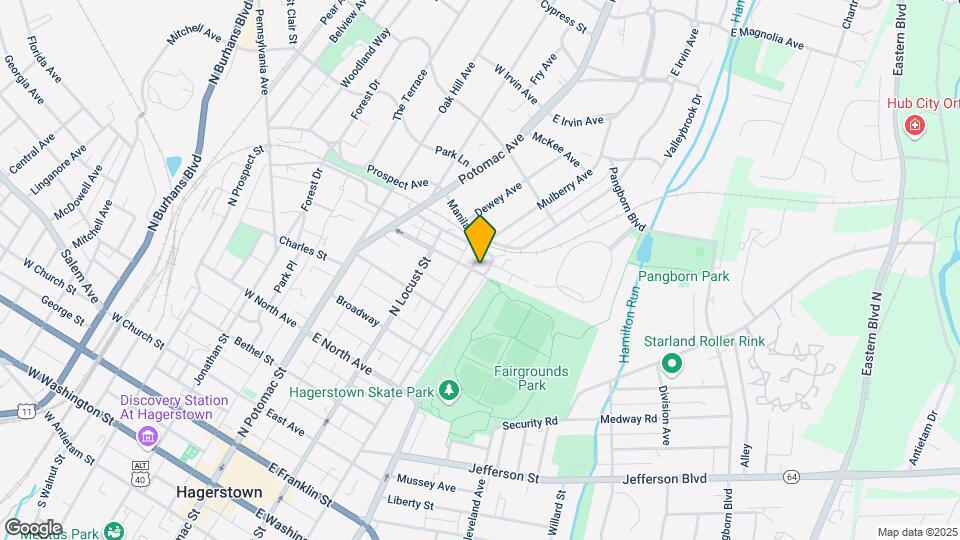 204 Fairground Ave Mapa y Detalles de la Ubicación
