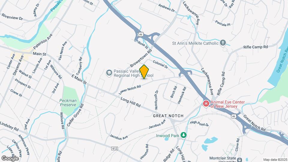 93 Lower Notch Rd Mapa y Detalles de la Ubicación