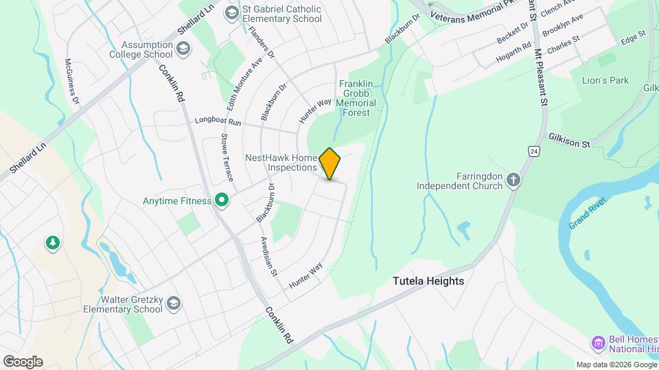 102 Hunter Way Map and Location Details