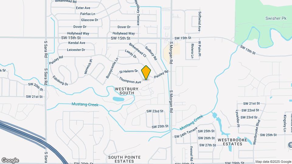 9908 Thompson Ave Map and Location Details