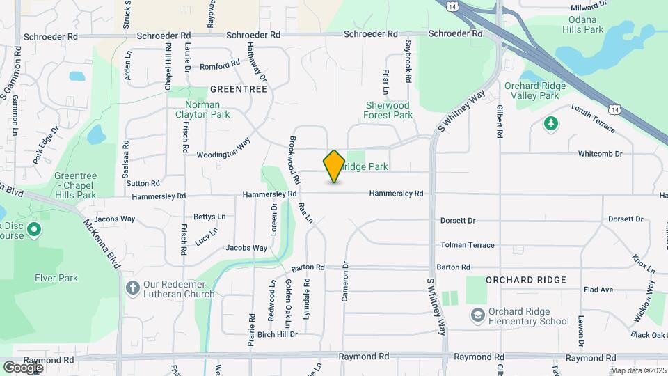 6002 Hammersley Rd Map and Location Details