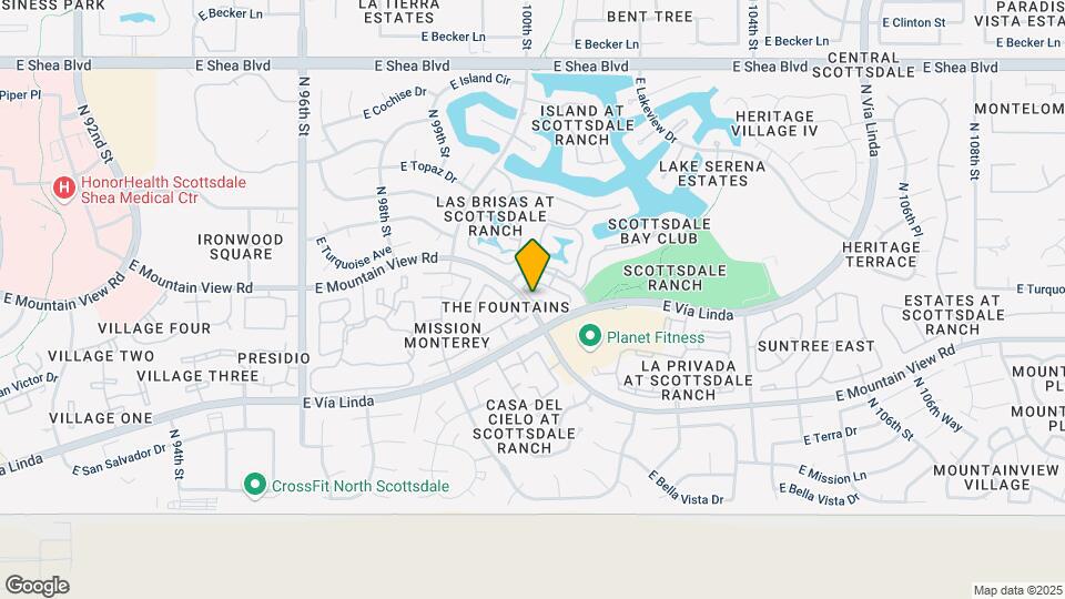10055 E Mountain View Rd Map and Location Details