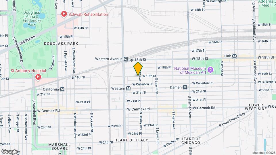 2307 W 19th St Mapa y Detalles de la Ubicación
