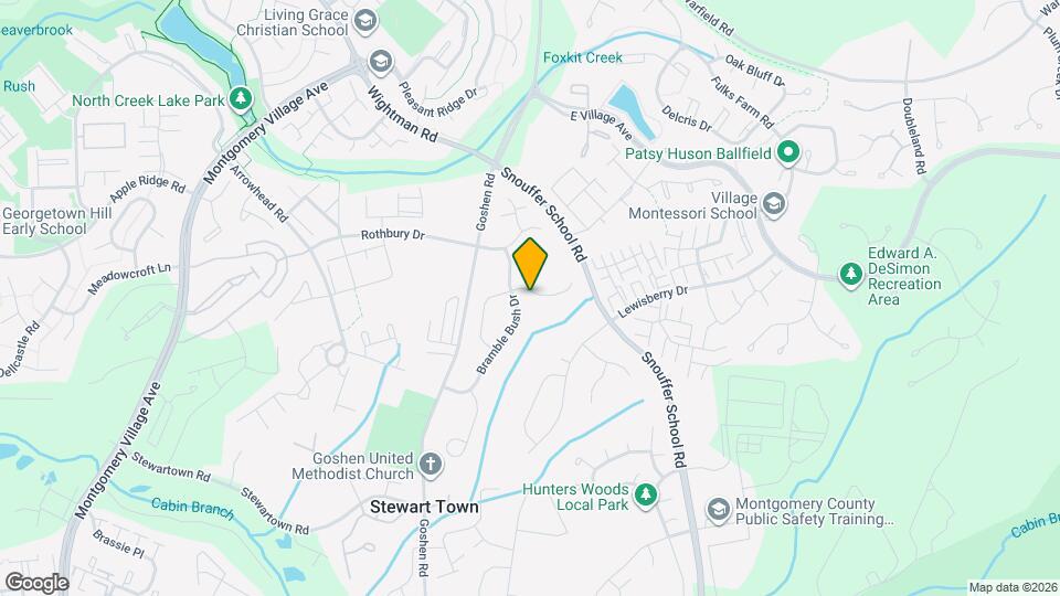 9004 Roundleaf Way Map and Location Details