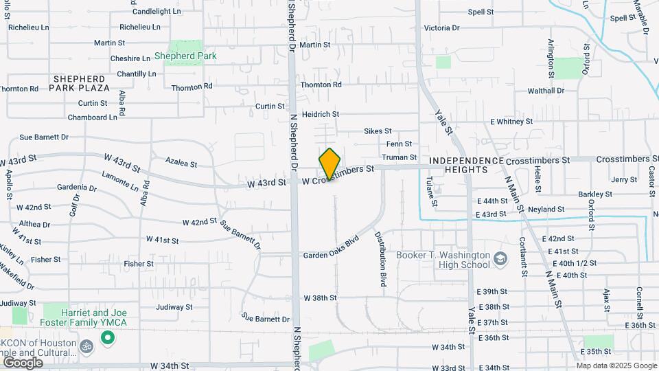 641 W Crosstimbers St Map and Location Details