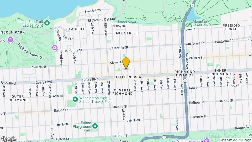 363 22nd Ave Mapa y Detalles de la Ubicación