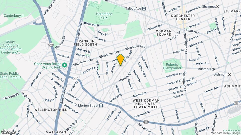 82 Ballou Ave, Unit 1 Map and Location Details