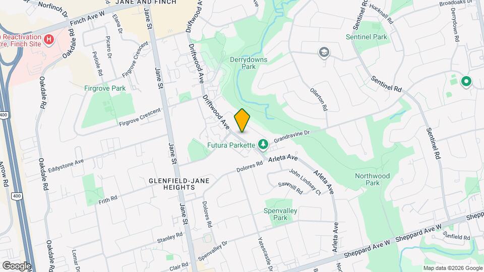 278 Grandravine Dr Map and Location Details