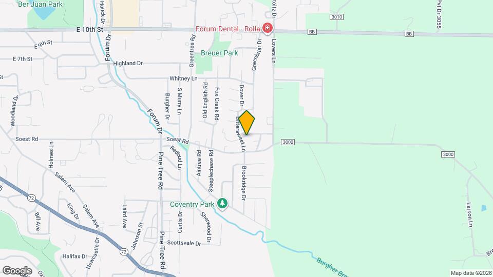 1802 Ashwood Dr Map and Location Details