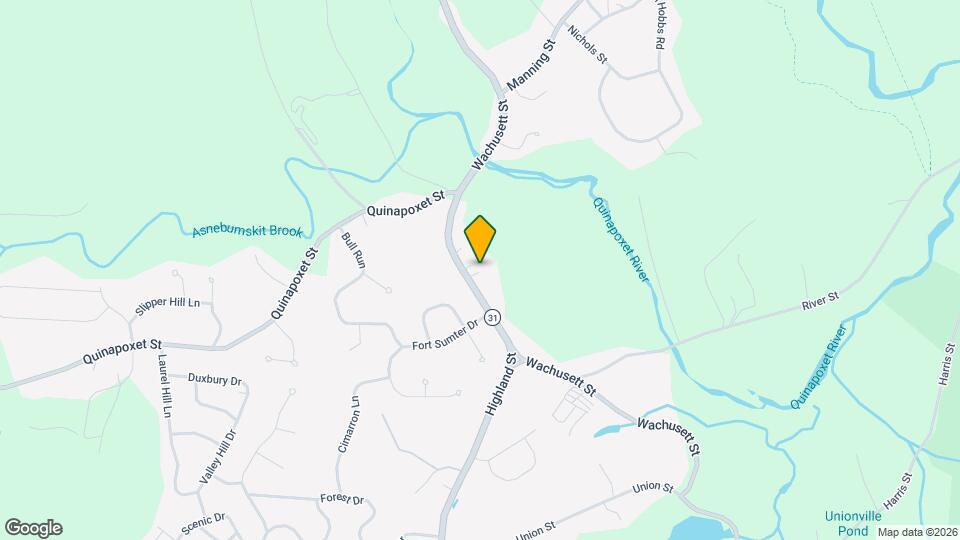 950 Wachusett St Map and Location Details