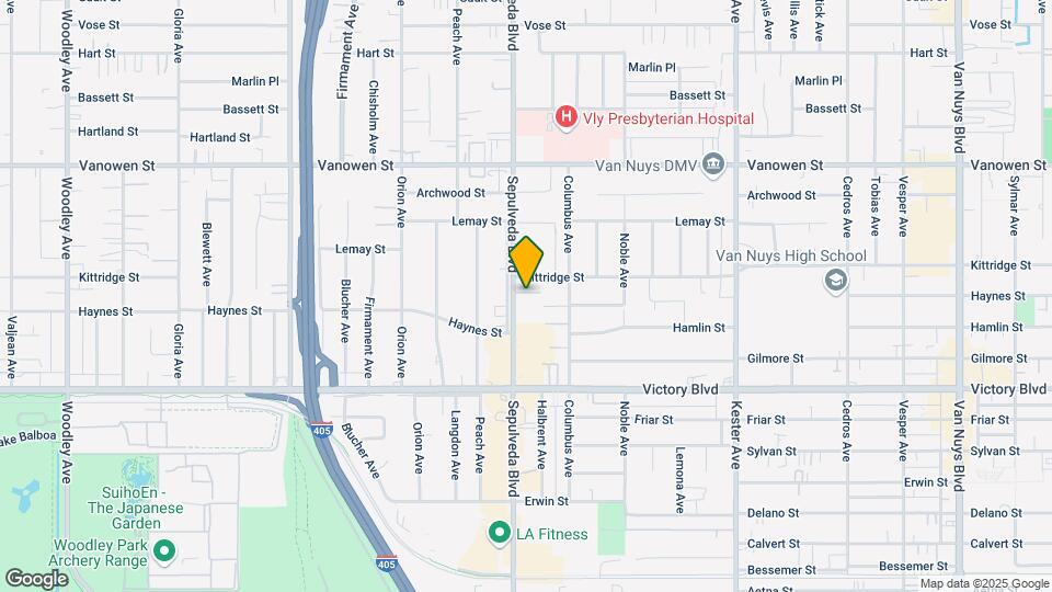 6538-6540 Sepulveda Blvd Mapa y Detalles de la Ubicación