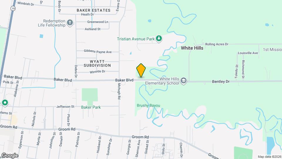 5087 Baker Blvd Mapa y Detalles de la Ubicación