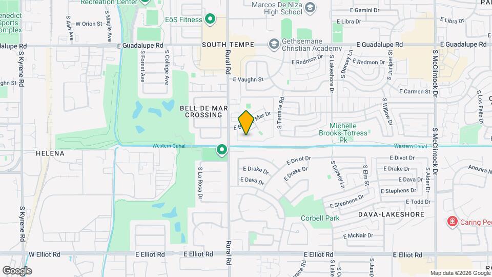 924 E Diamond Dr Map and Location Details