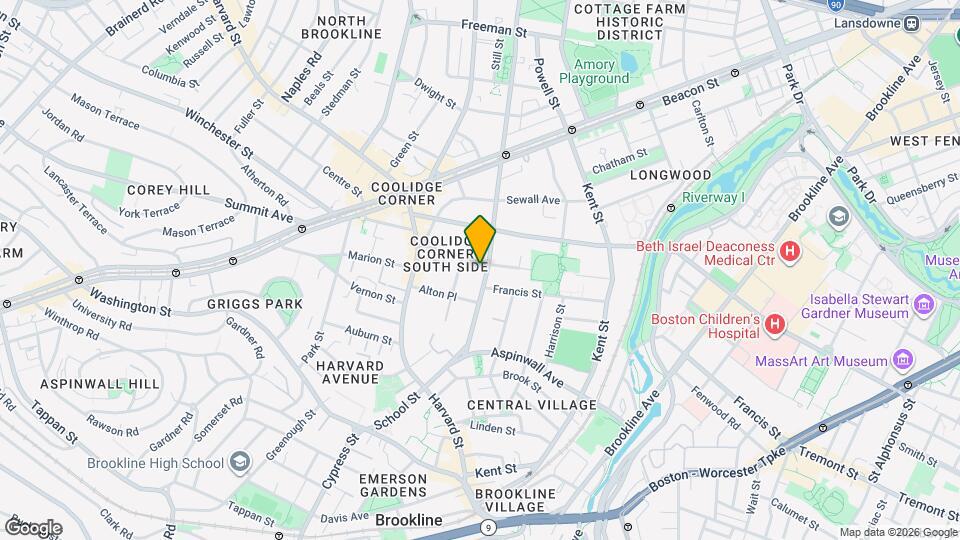 84 St Paul St Map and Location Details