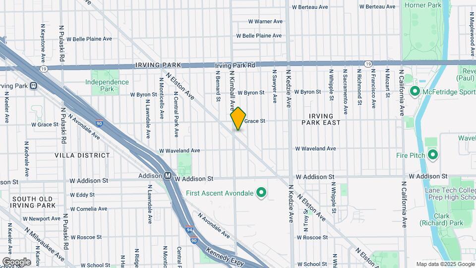 3735 N Kimball Ave, Unit GS Map and Location Details