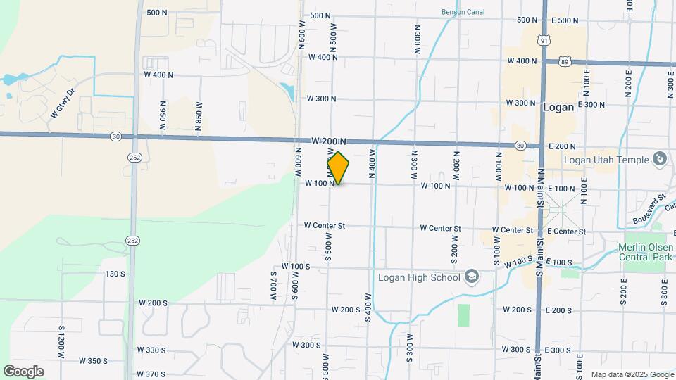 486 W 100 N Map and Location Details